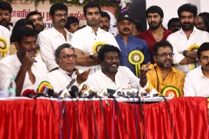 Press Meet of Nadigar Sangam