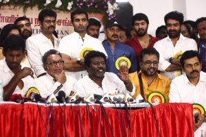 Press Meet of Nadigar Sangam