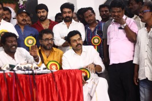 Press Meet of Nadigar Sangam