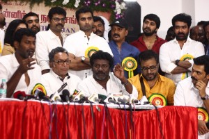 Press Meet of Nadigar Sangam