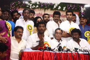Press Meet of Nadigar Sangam