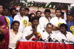 Press Meet of Nadigar Sangam