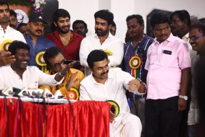 Press Meet of Nadigar Sangam