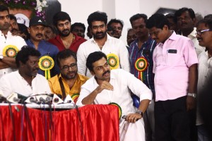 Press Meet of Nadigar Sangam