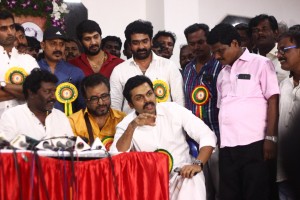 Press Meet of Nadigar Sangam