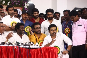 Press Meet of Nadigar Sangam