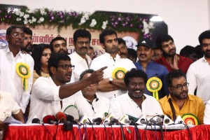 Press Meet of Nadigar Sangam