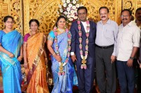 Producer LMM Muralidharan(Lakshmi Movie Maker's) Son M.Gokul Krishnan Wed's S.Roopini