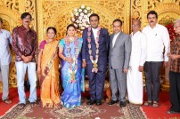 Producer LMM Muralidharan(Lakshmi Movie Maker's) Son M.Gokul Krishnan Wed's S.Roopini