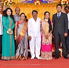 Producer T.R.Selvam's daughter Krithika wedding photots