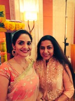Radhika Sarathkumar's daughter Rayane's Sangeet photos