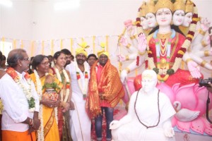 Raghava Lawrence opens a temple for his mother