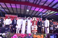 Rajinikanth Unveiled MGR's Statue at the Dr MGR Educational and Research Institute