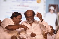 Rajinikanth Unveiled MGR's Statue at the Dr MGR Educational and Research Institute