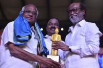 Rajinikanth Unveiled MGR's Statue at the Dr MGR Educational and Research Institute