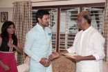 Rajinikanth wishes the newly wed Raja