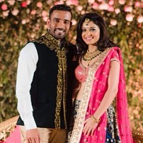 Robin Uthappa Wedding Reception Photos