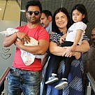 Sachiin Joshi and Urvashi Sharma With Their New Born Baby