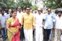 Sarathkumar filing Nomination