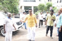 Sarathkumar filing Nomination