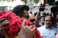 Sarathkumar filing Nomination