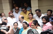 Sarathkumar filing Nomination
