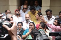 Sarathkumar filing Nomination