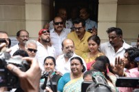 Sarathkumar filing Nomination