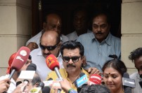Sarathkumar filing Nomination