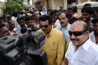Sarathkumar filing Nomination