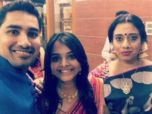 Sathyaprakash And Bhargavi Rangarajan Reception