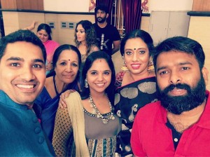 Sathyaprakash And Bhargavi Rangarajan Reception