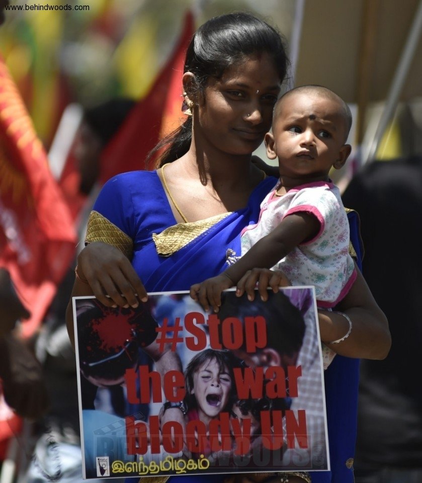 Seeman, Thirumavalavan Protests Against The Killings in Syria