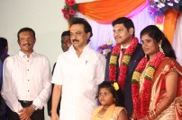 Seenu Ramasamy's sister Anitha wedding reception photos