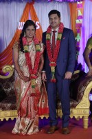 Seenu Ramasamy's sister Anitha wedding reception photos