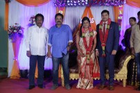 Seenu Ramasamy's sister Anitha wedding reception photos