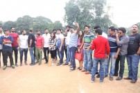 Sneha & Prasanna play 'Just cricket' with Chennai 28 team