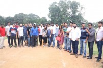 Sneha & Prasanna play 'Just cricket' with Chennai 28 team