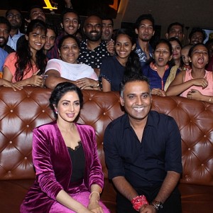 Sridevi Attends Special Fan Screening Of MOM