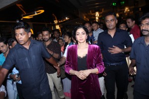 Sridevi Attends Special Fan Screening Of MOM