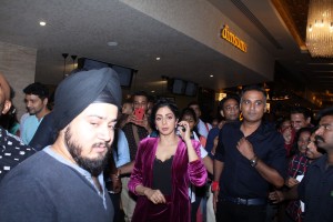 Sridevi Attends Special Fan Screening Of MOM