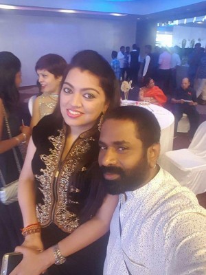 Sridevi Vijaykumar and Rahul's daughter Rupikaa first birthday celebrations