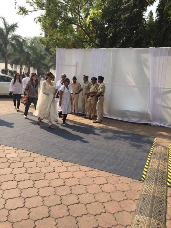Sridevi's final journey -  funeral
