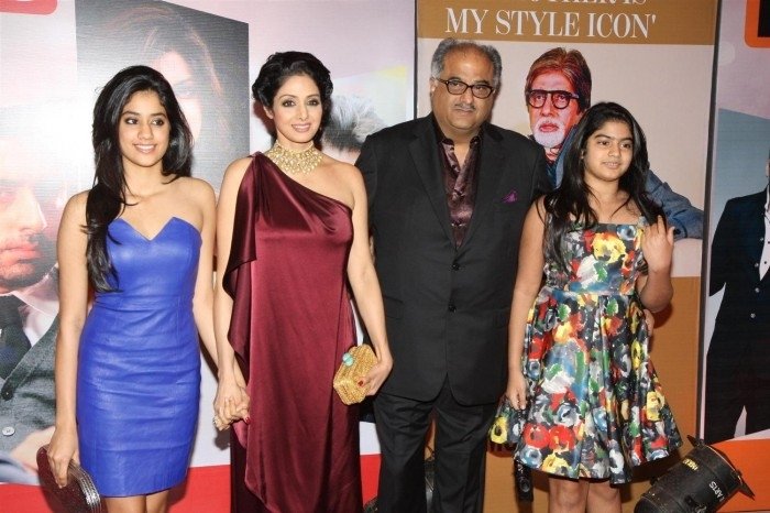 Sridevi's unseen family