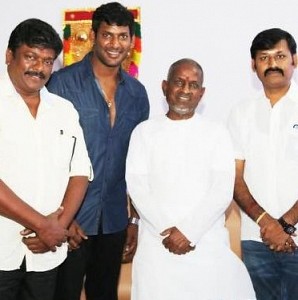 Tamil Film Producers Council Office Bearers Meet Ilayaraja