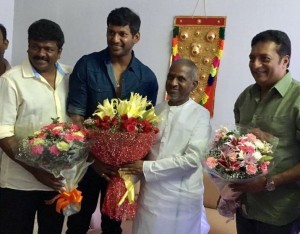 Tamil Film Producers Council Office Bearers Meet Ilayaraja
