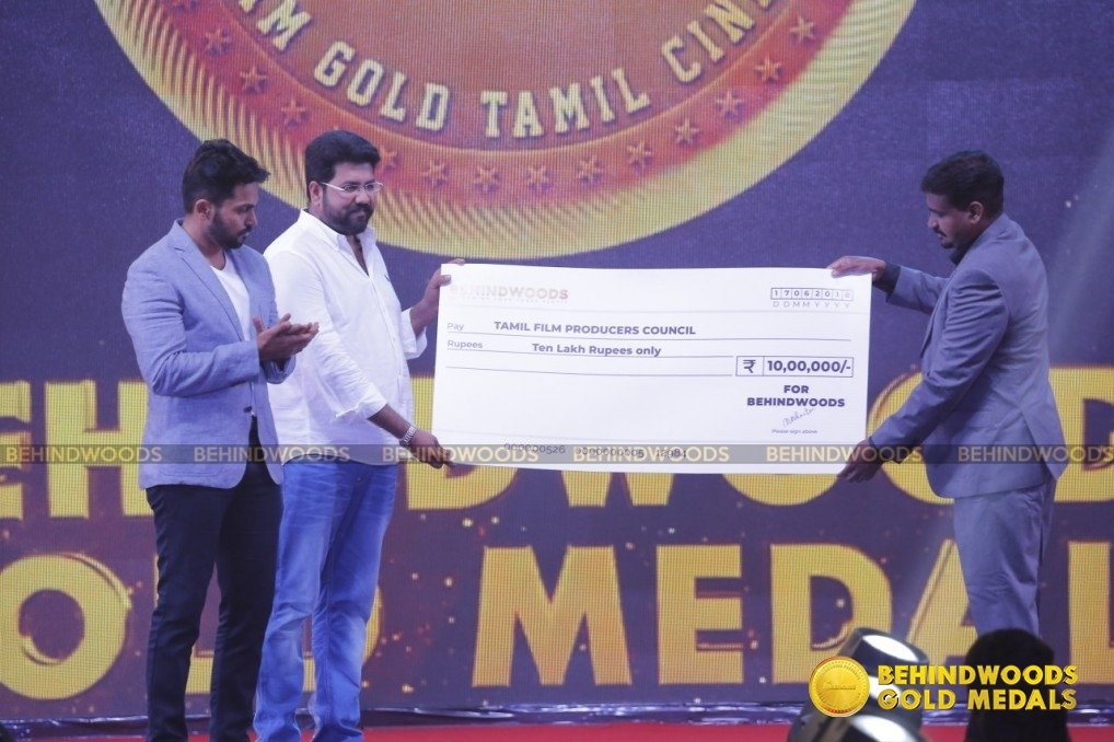 The Awarding Photos - Behindwoods Gold Medals 2018