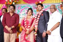 Vasu Vikram's daughter wedding reception