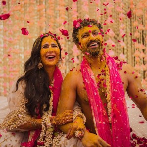 Vicky Kaushal & Katrina Kaif Haldi Ceremony
