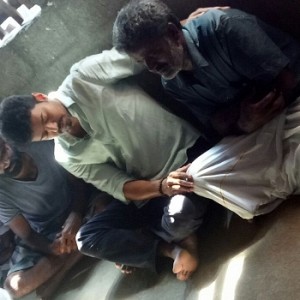 Vijay's visit to Anitha's house